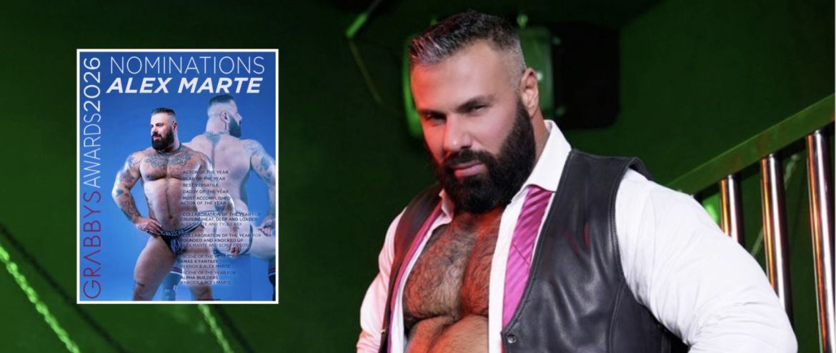 Multi-nommé aux "GRABBYS Europe 2026", l’Italien Alex Marte retourne pour MenAtPlay !