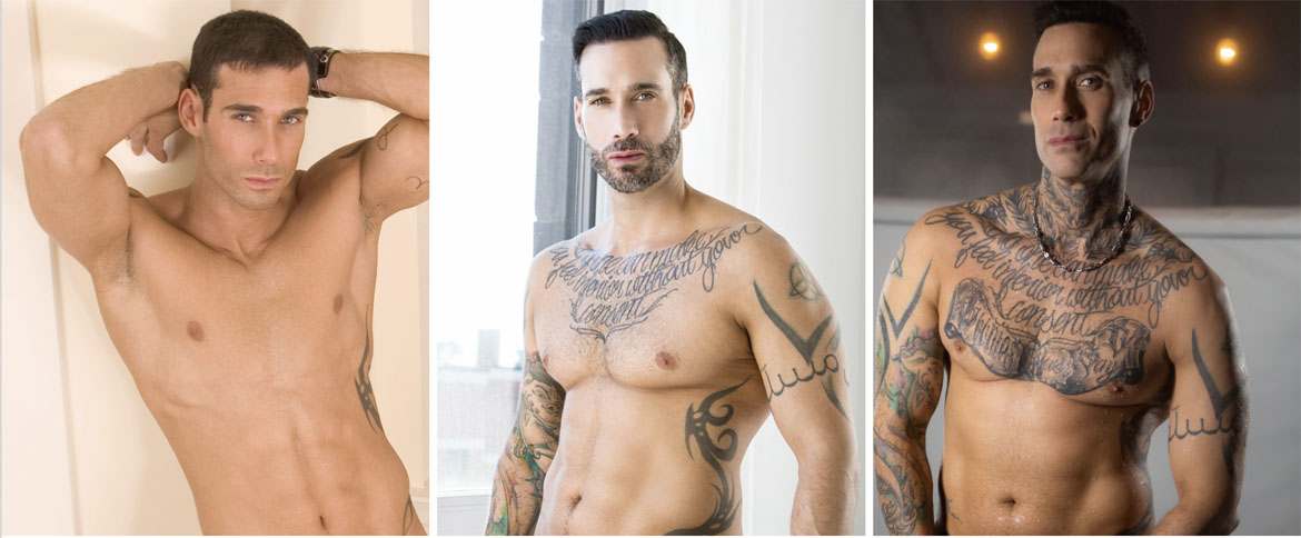 Le beau Canadien Alexy Tyler revient dans l’industrie du X avec plus de tatouages