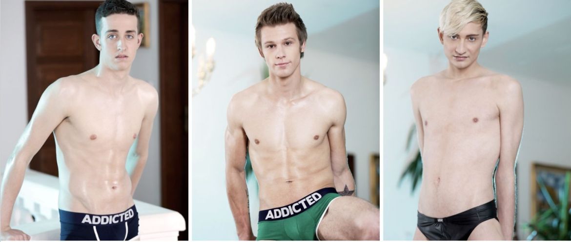 La vidéo du jour sur PinkX : "Trio de jeunes mecs TTBM" avec Luke, Arthur et Nathan