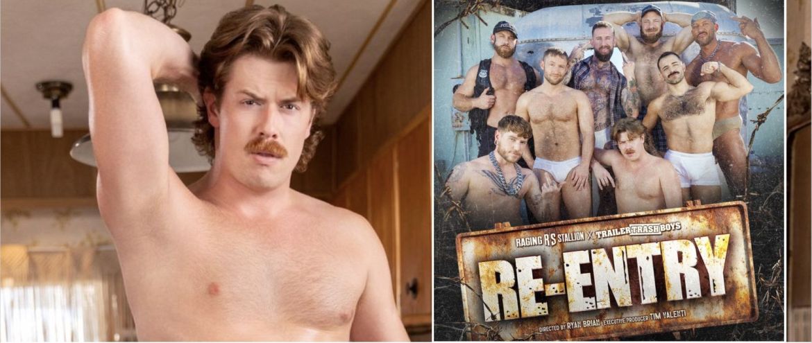 People : le newcomer Brody Baytes qui joue dans "Re-Entry", une coproduction Raging Stallion Studios X TrailerTrashBoys, est l’ex d’un nom connu à Hollywood…