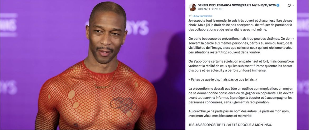 Créateur de contenus français, le séduisant Denzel Deziles a quelque chose à nous dire…