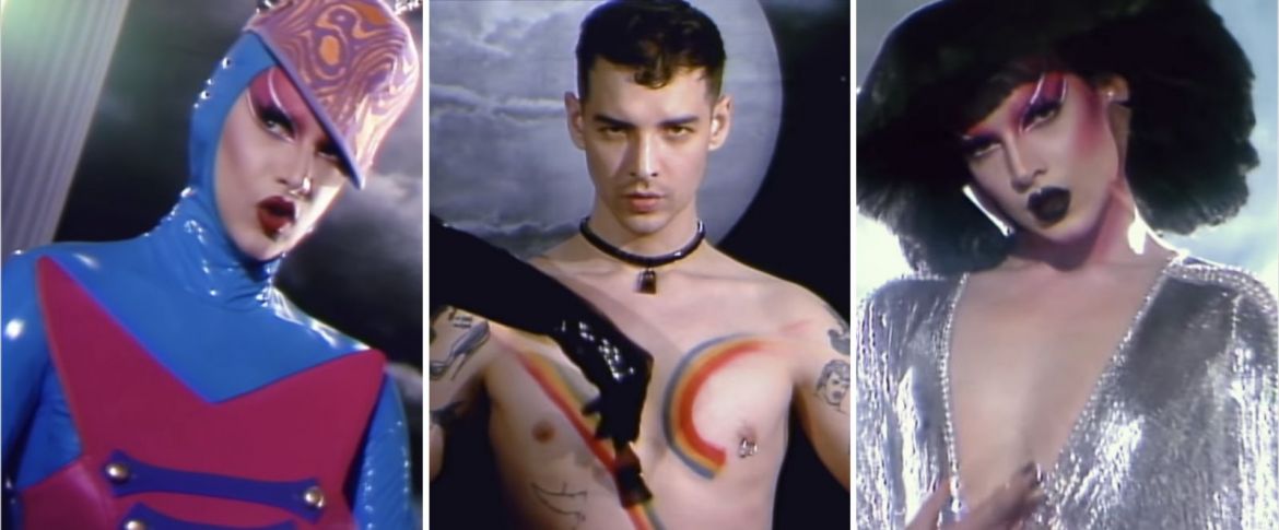 « Fade To Grey » : Le nouveau romantisme des années 1980 revivifié grâce à Violet Chachki, Lecomte De Brégeot et Jennifer Juniper Stratford