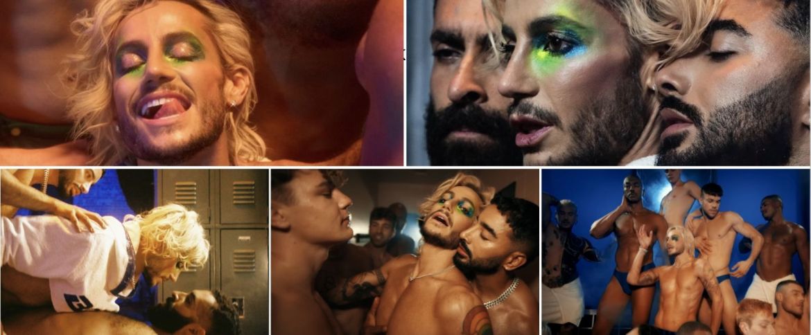 « Boys » : Ambiance partouze, gang-bang et DP dans le clip du nouveau single de Frankie Grande