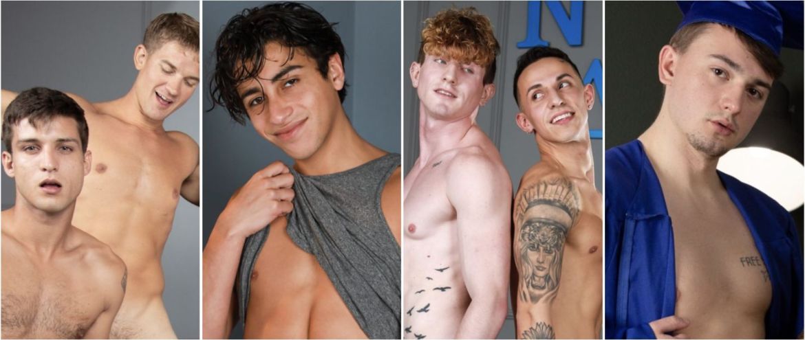 La nouveauté de la soirée sur Man-X : "Fraternity Fantasies: Pledges Strike Back" et ses étudiands exhibs