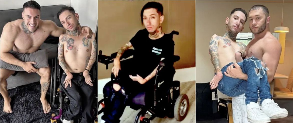 « Parce que je ne marche pas, vous pensez que je ne fais pas l'amour ? » Surnommé « l’humoriste en fauteuil roulant », le Brésilien Gabriel Brito s’est lancé dans le porno pour briser certains préjugés sur la sexualité des personnes handicapées