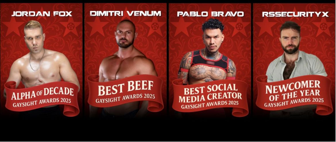 "GaySight Awards 2025" : Le palmarès !!!