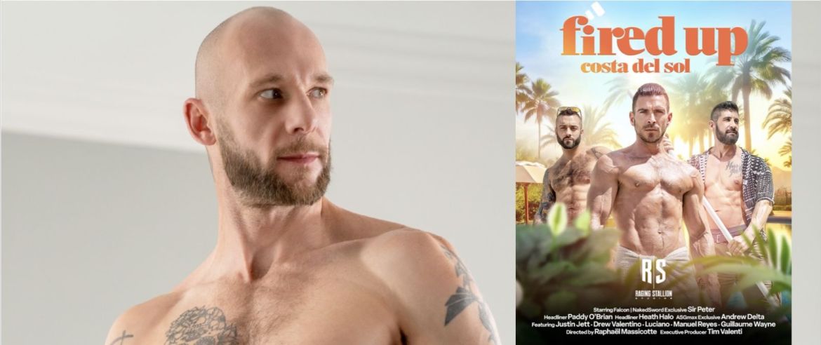 Guillaume Wayne au casting de "Fired Up: Costa del Sol", son premier film au sein du groupe Falcon | NakedSword