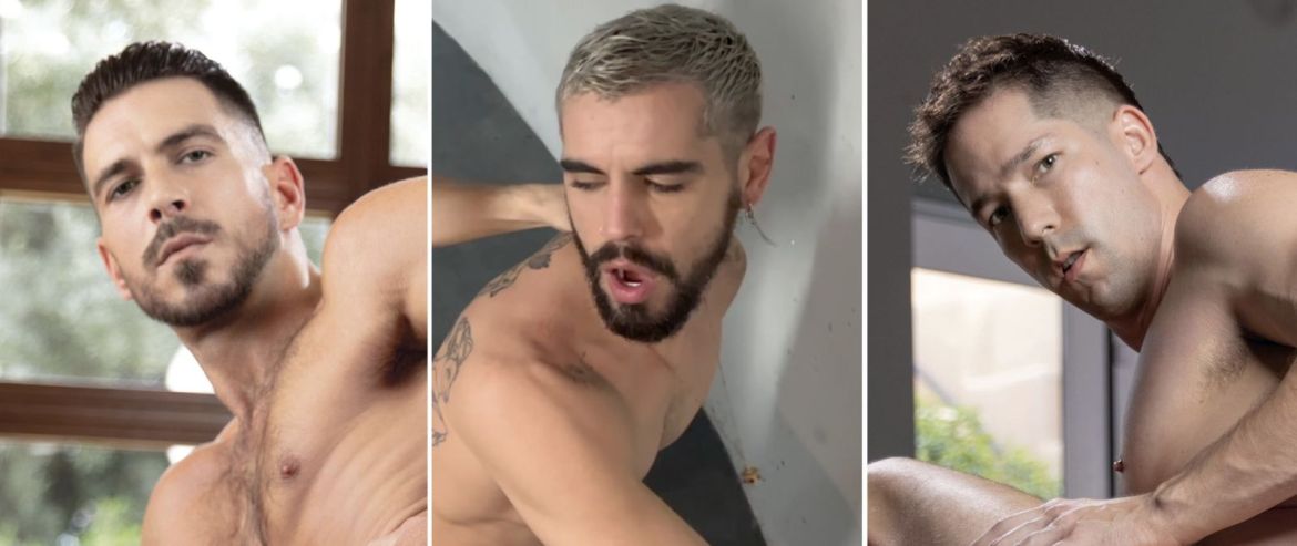 Paddy, Valentin et Eddie, très bien accompagnés toute cette semaine sur PinkX ! (23 - 29 juin)