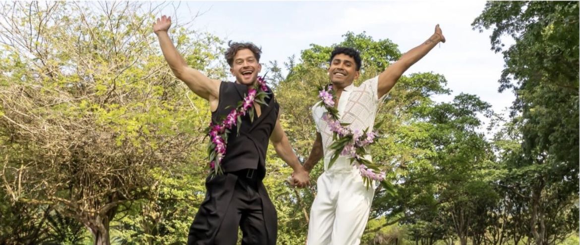 Ensemble depuis 11 ans, Johnny et Ricky Donovan viennent de se marier à Hawaii