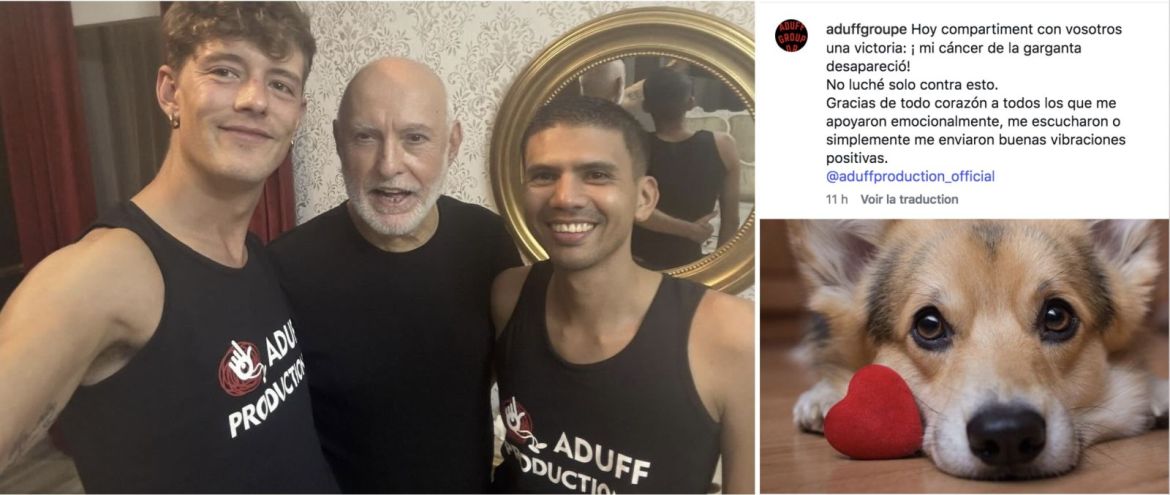 Producteur, réalisateur, organisateur d’événements et fondateur D’ADUFF, Juan partage sa joie : sa victoire sur le cancer