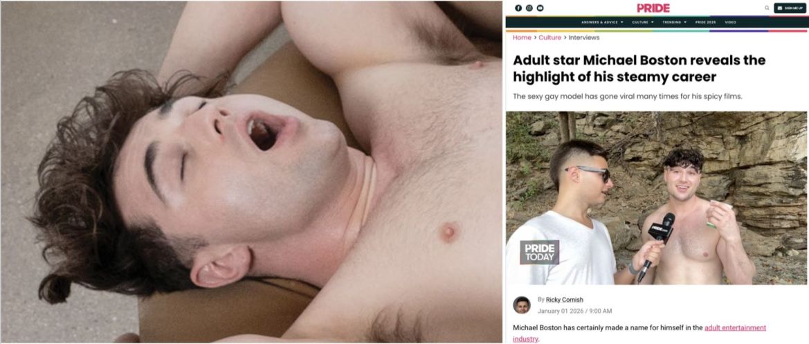 Power bottom US multiawardisé, Michael Boston nous révèle ce dont il est fier…