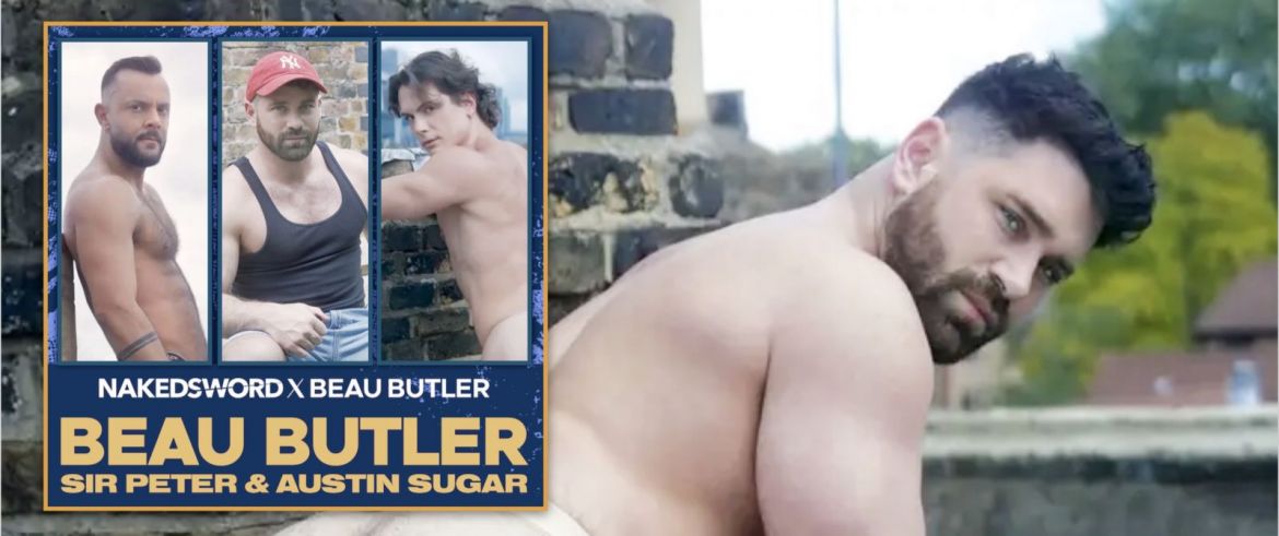 On connaissait Beau Butler super porn star. On le découvre aussi réalisateur et producteur dans la série "NakedSword X Beau Butler"