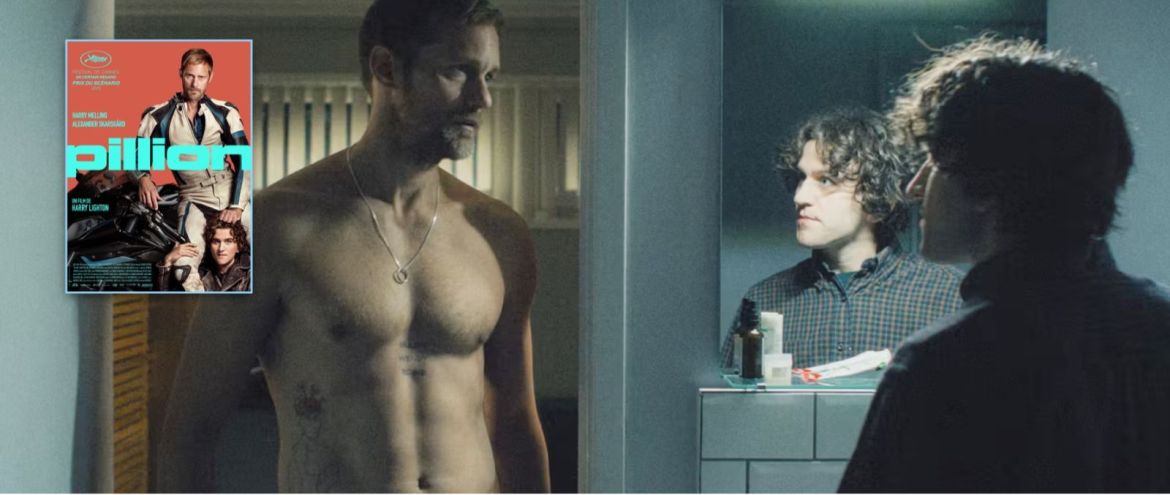 "Pillion" : Le très attendu film avec le divin Alexander Skarsgård et le touchant Harry Melling enfin en salle !!!