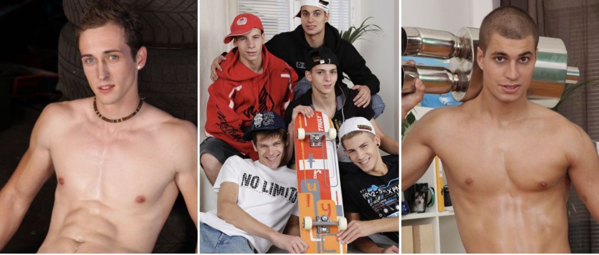Garagistes ou skaters, ils prennent toujours le temps de jouir entre mecs ce week-end sur Man-X !