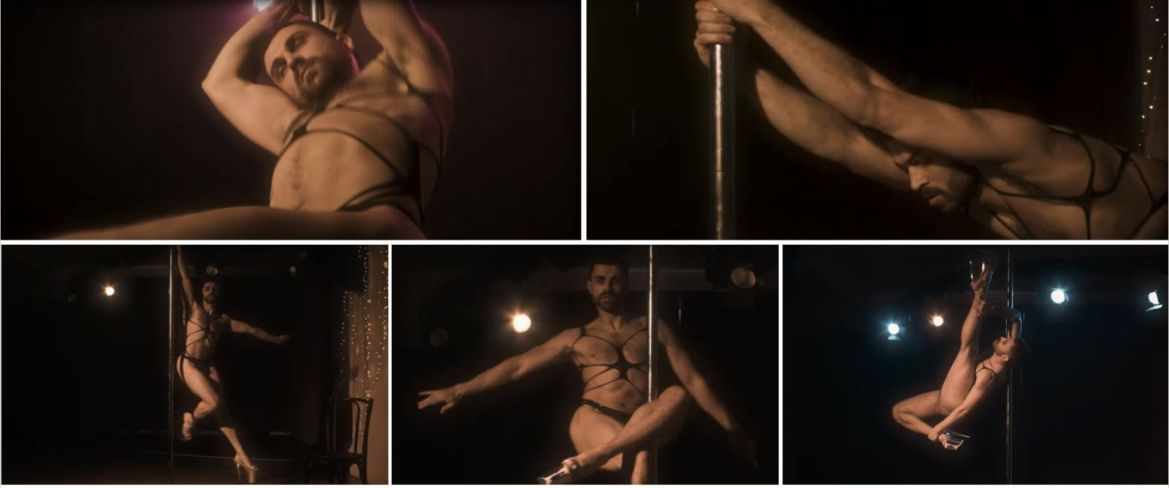 « Sport » : En alternative aux injonctions virilistes qui empoisonnent tant de vies, la performance queer du pole dancer Younès Guimot dans le clip de Sébasien Delage