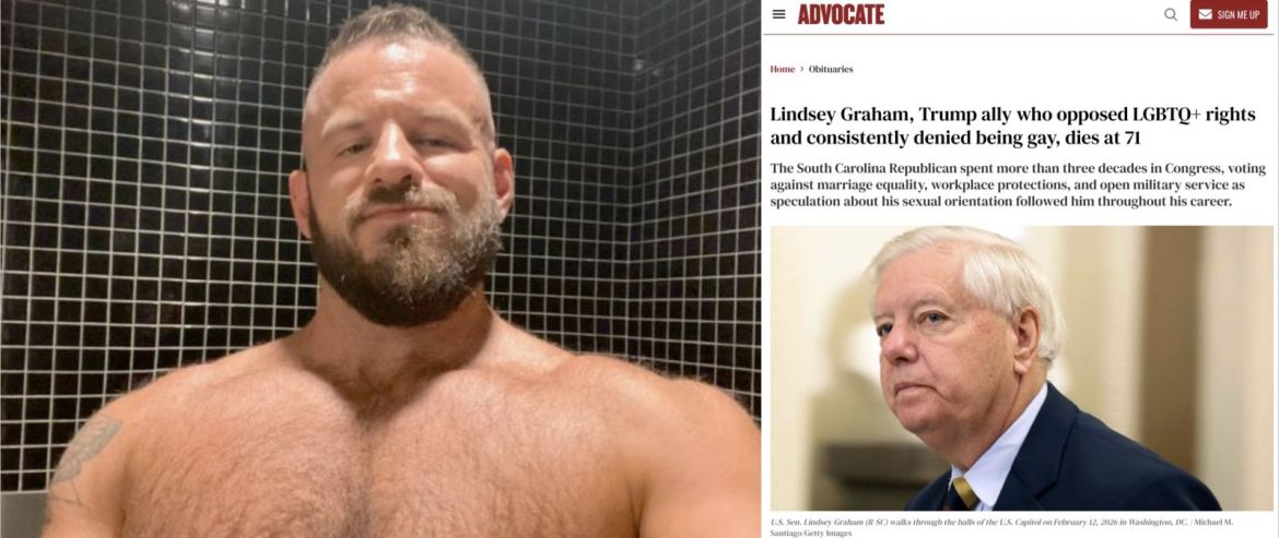 Sean Harding : "Je ne souhaite pas faire de commentaire. Voici donc tout ce que j'ai à dire au sujet de Lindsey Graham…"