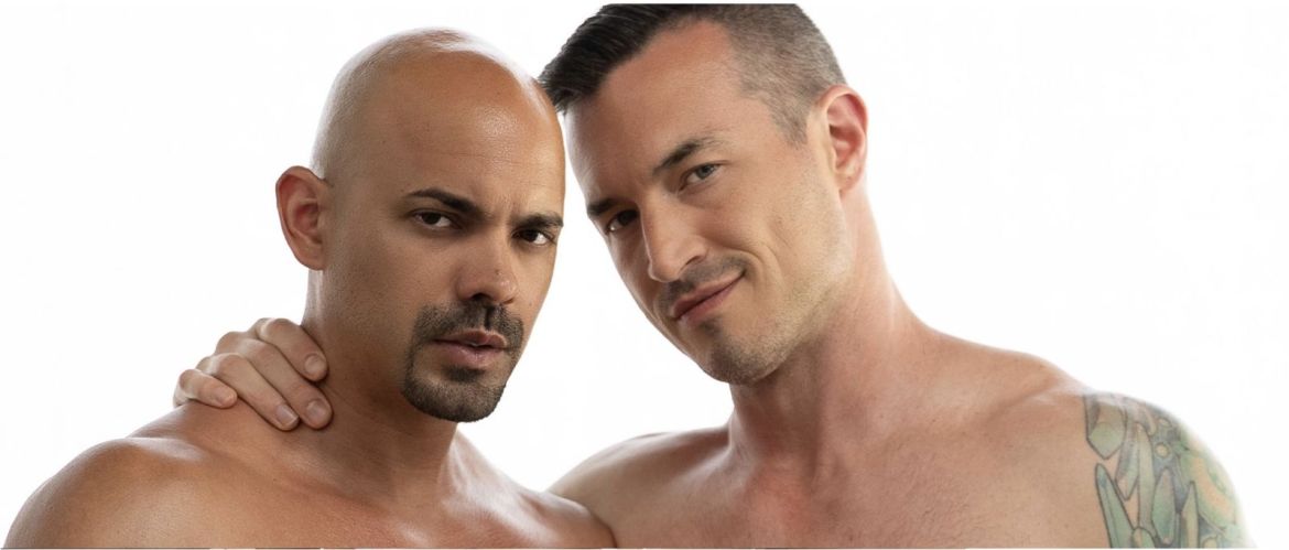 La nouveauté de la soirée sur PinkX : "Spain in the A**, scène 2", la première fois studio que le TTBM Cubain Alexandro Cabrera est passif