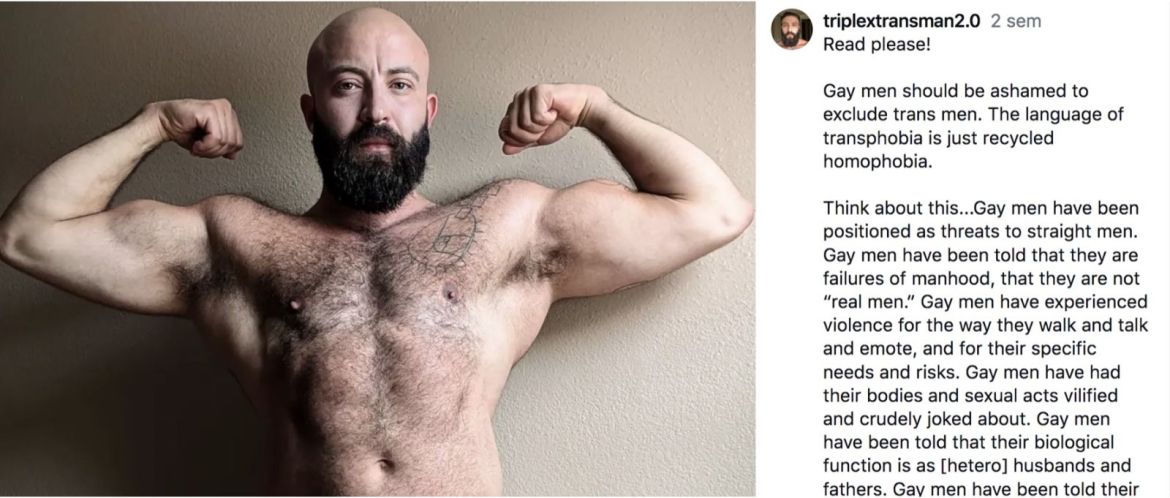 Créateur de contenus multiawardisé, Trip Richards a plusieurs choses à dire aux gays transphobes…