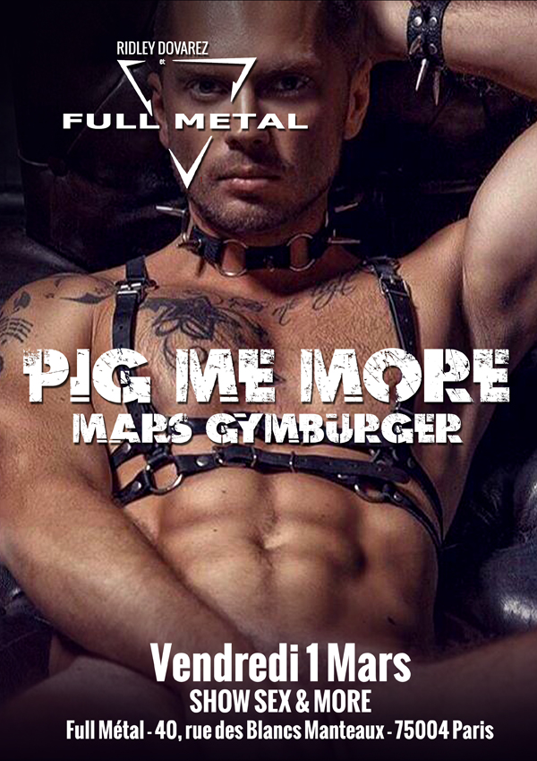 Pig me More with Mars Gymburger