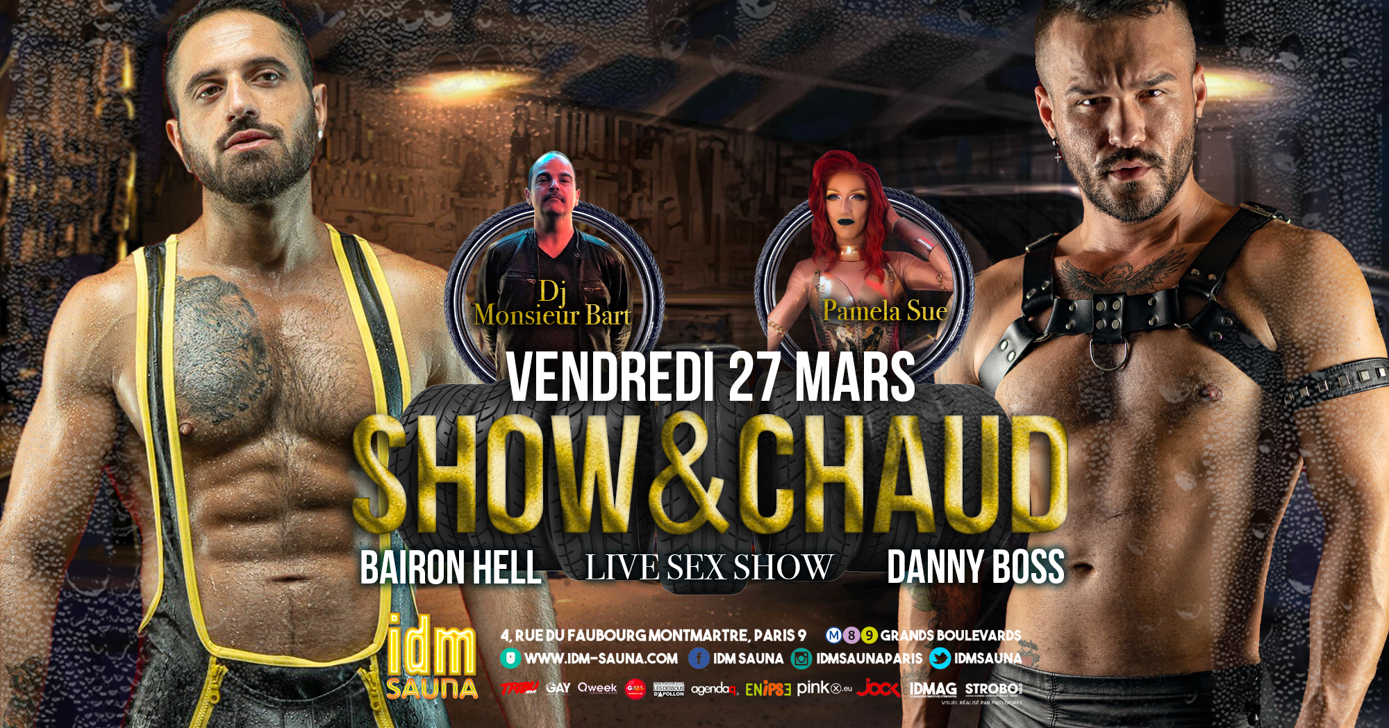 "Show & Chaud #27" au Sauna IDM